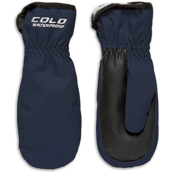 COLD Soft Shell Mitten Junior - Marinblå