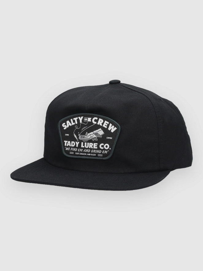 Salty Crew Grind Em 5 Panel - Svart