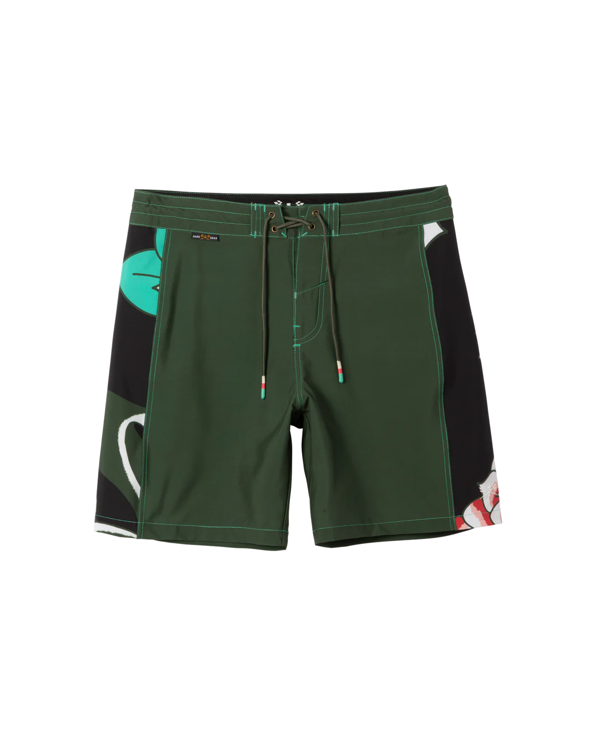 Dark Seas Rincon Boardshorts - Olivgrön
