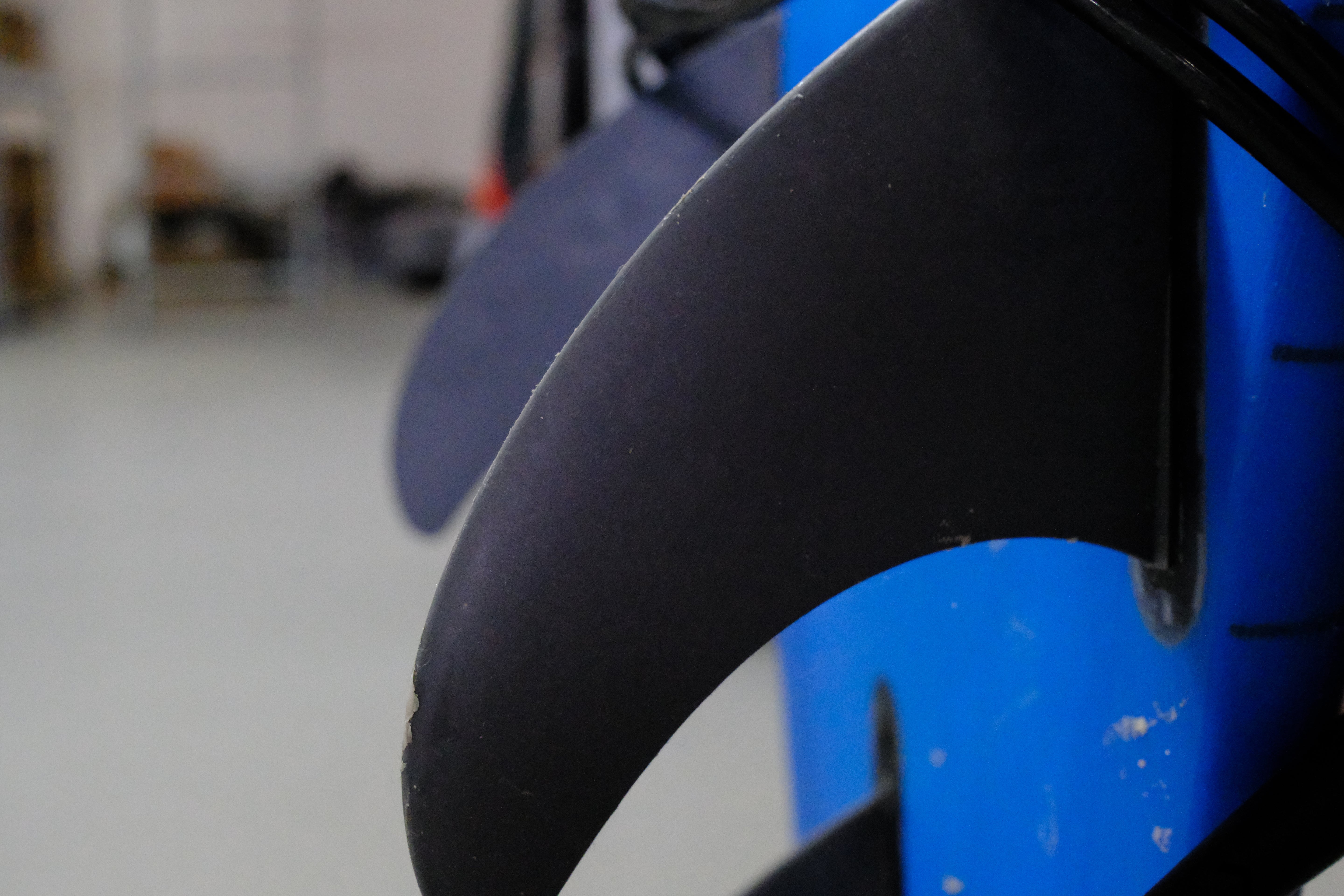 NSP Protech Fun 7'6 Marinblå Tint FTU - Surfbräda