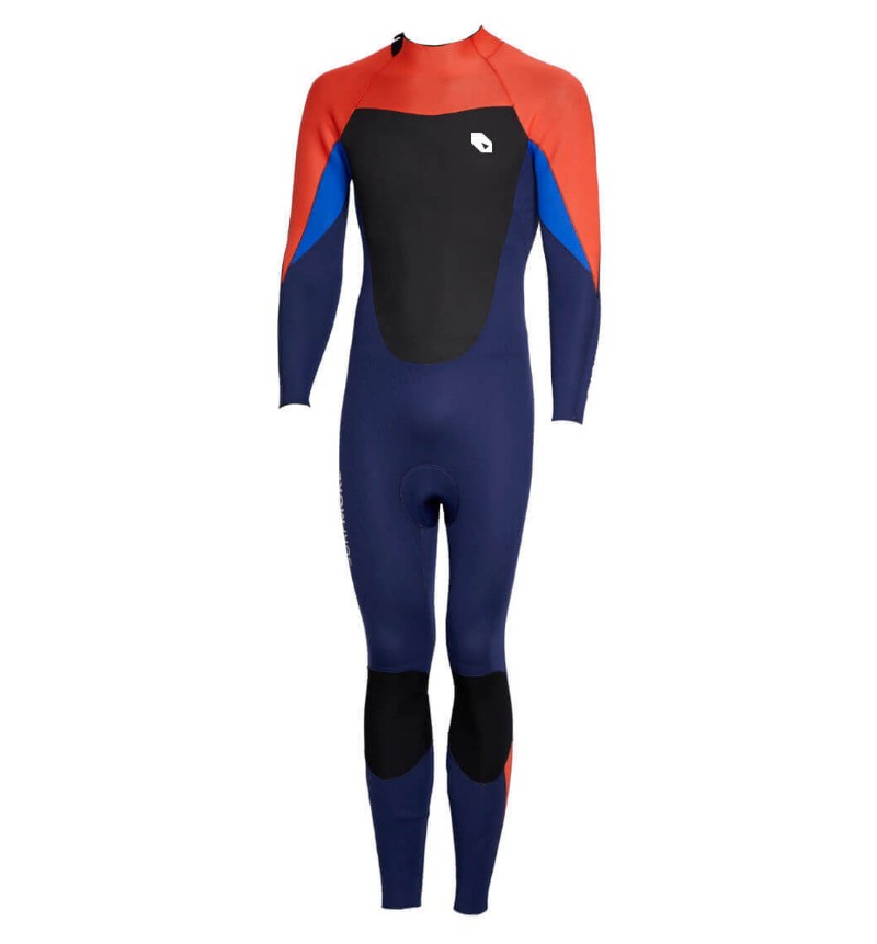 SURFMORE Våddragt til damer (3 mm) - Sort/Orange