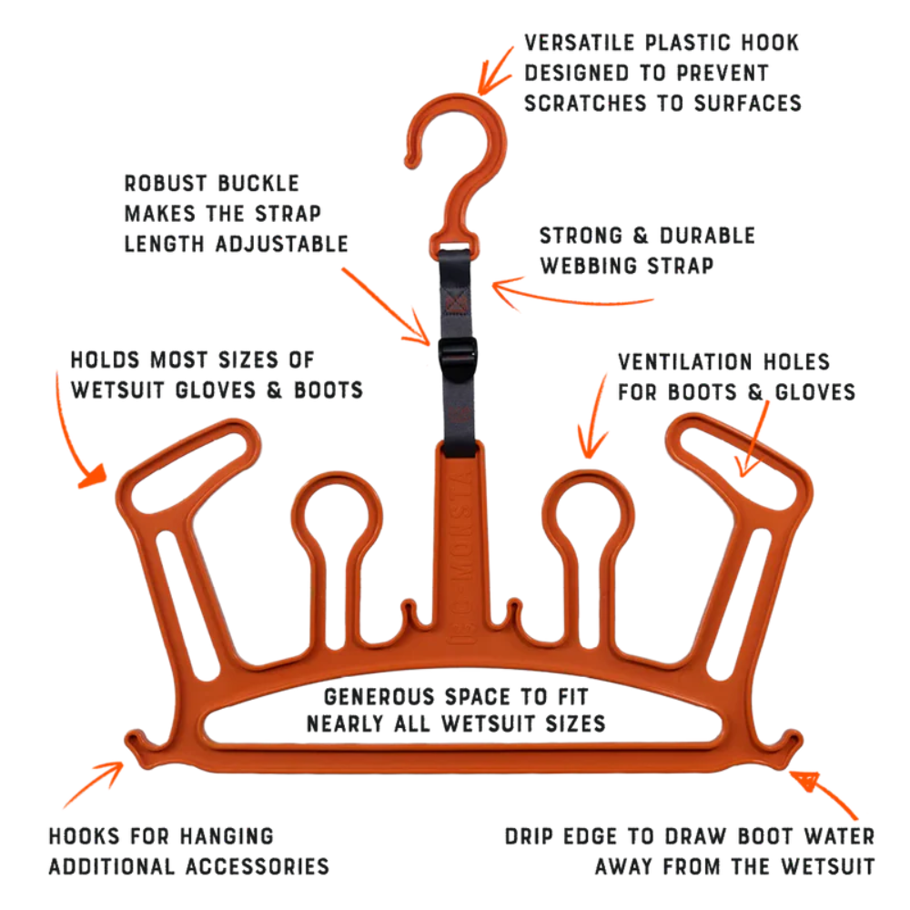 C-MONSTA Wetsuit Hanger V2 - Orange