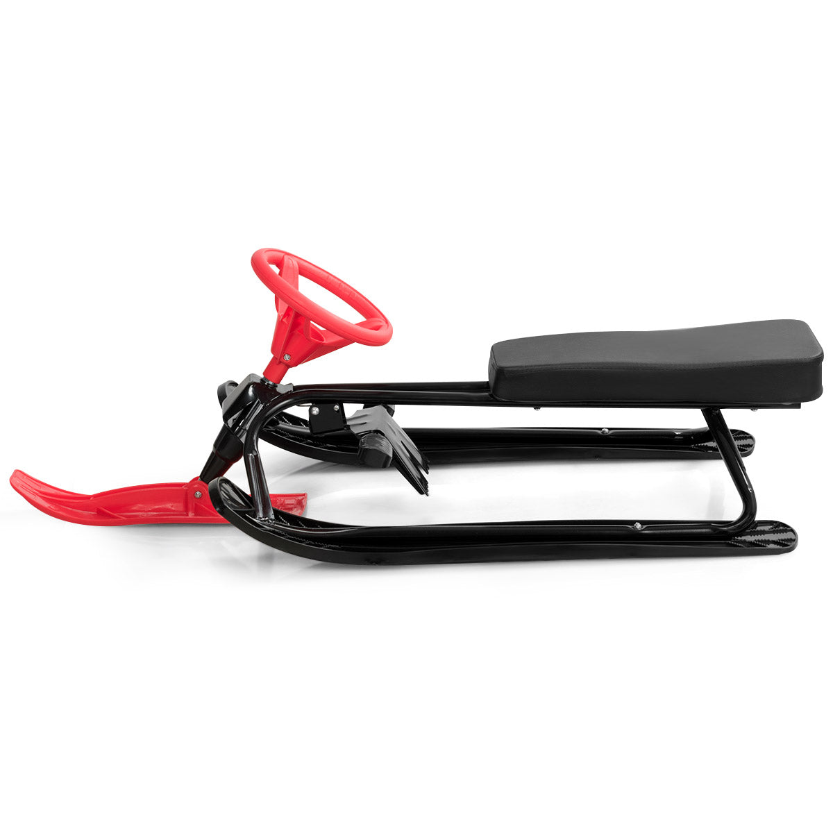 SnowRider Snowracer skoter med ratt - Röd