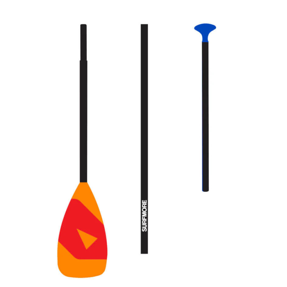 SURFMORE Aluminium SUP Paddle 3-delt