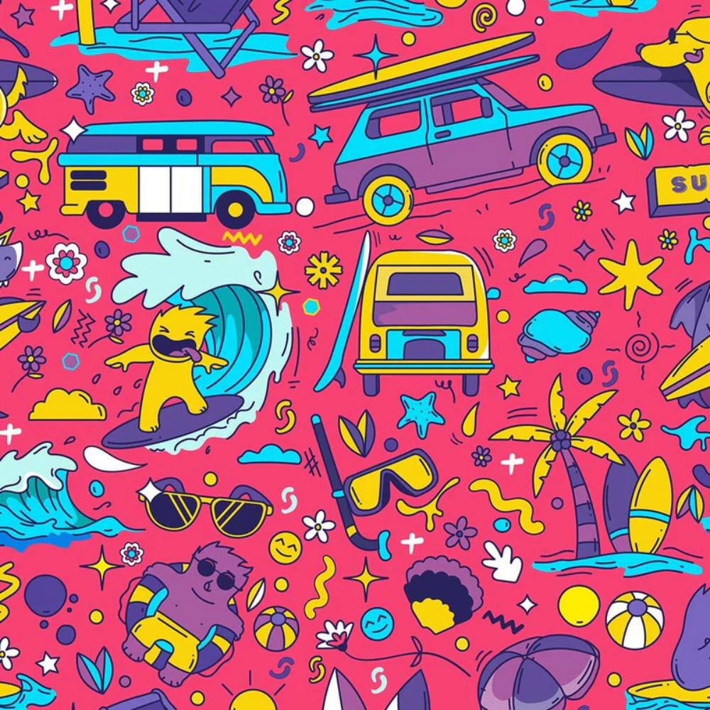 SURFMORE Balanceboard Pro - Vacation