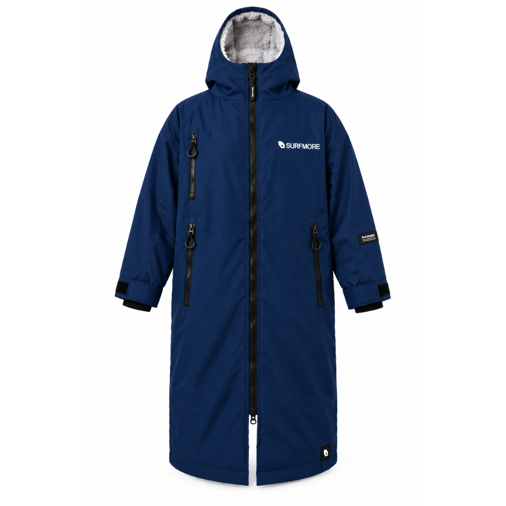 SURFMORE Change Robe Long Sleeve - Navy