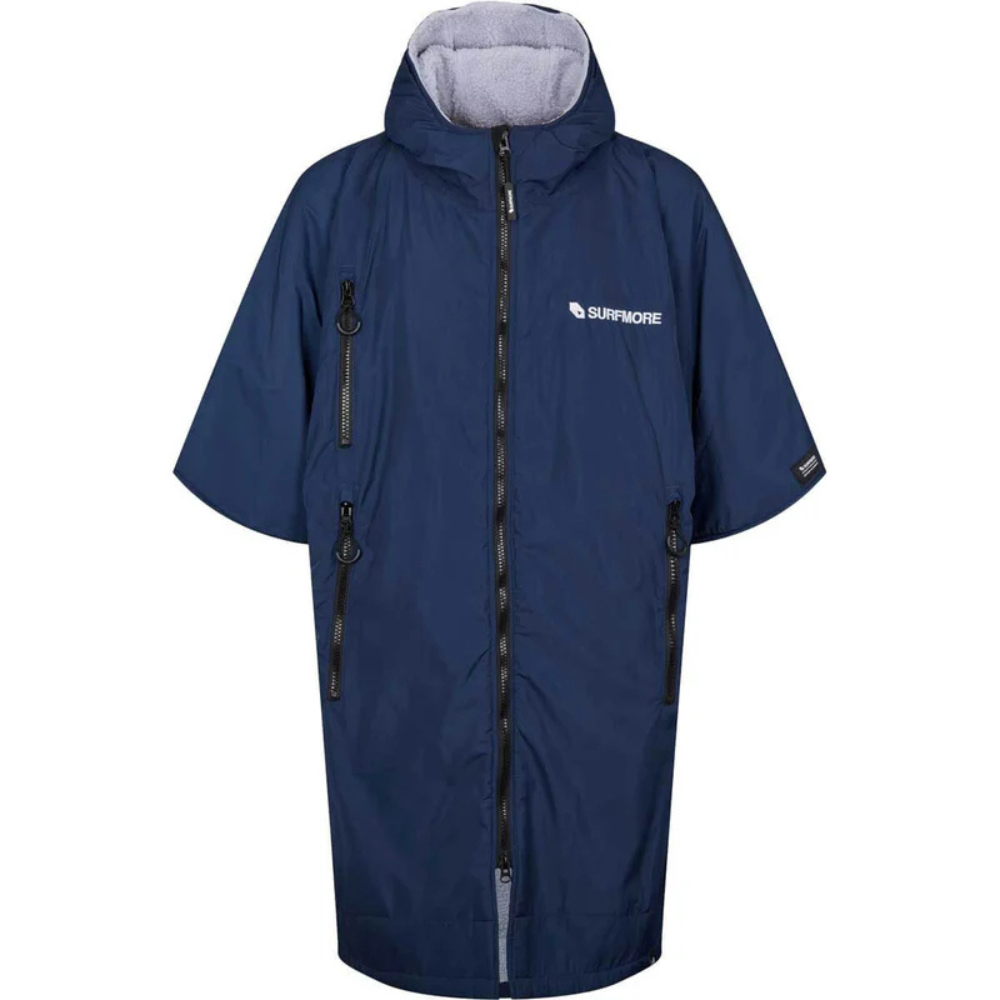 SURFMORE Change Robe Short Sleeve - Navy
