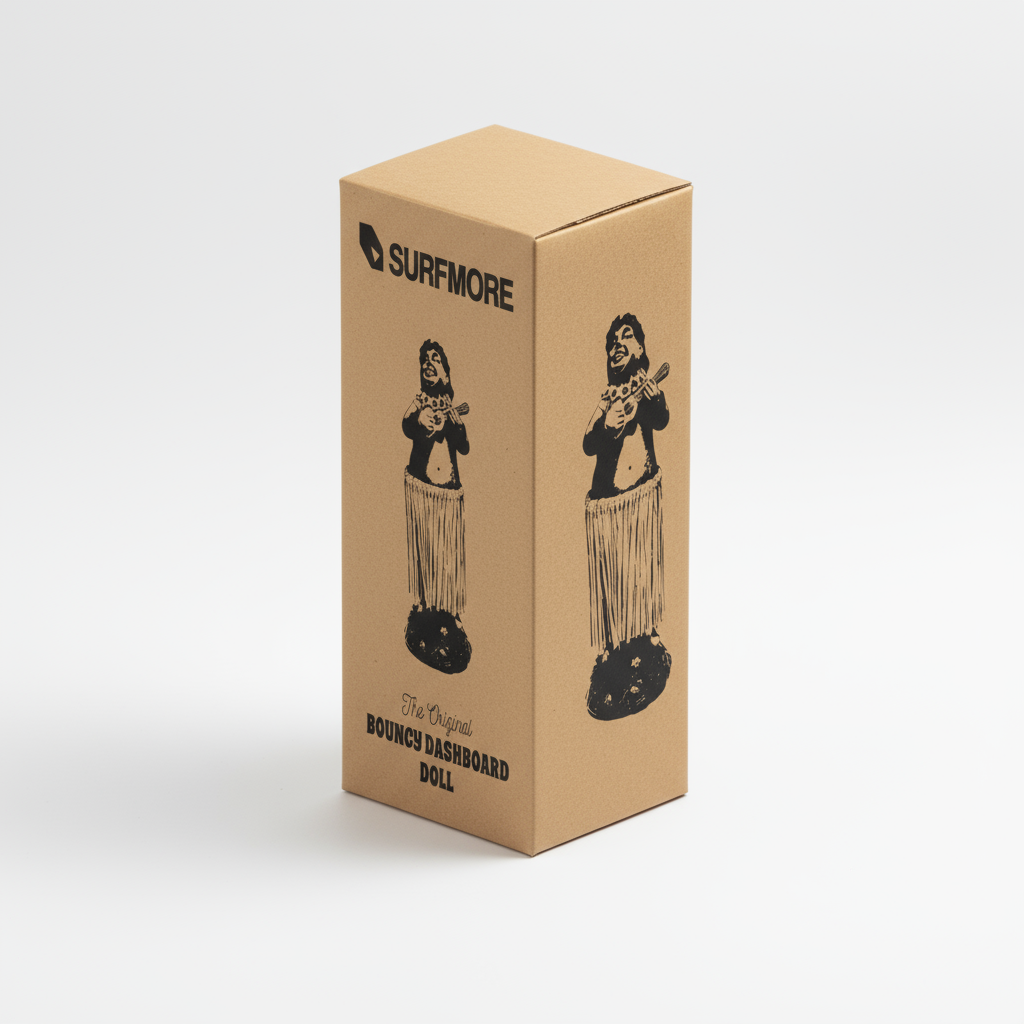 SURFMORE Dashboard Hula Dreng - Indpakning i kasse