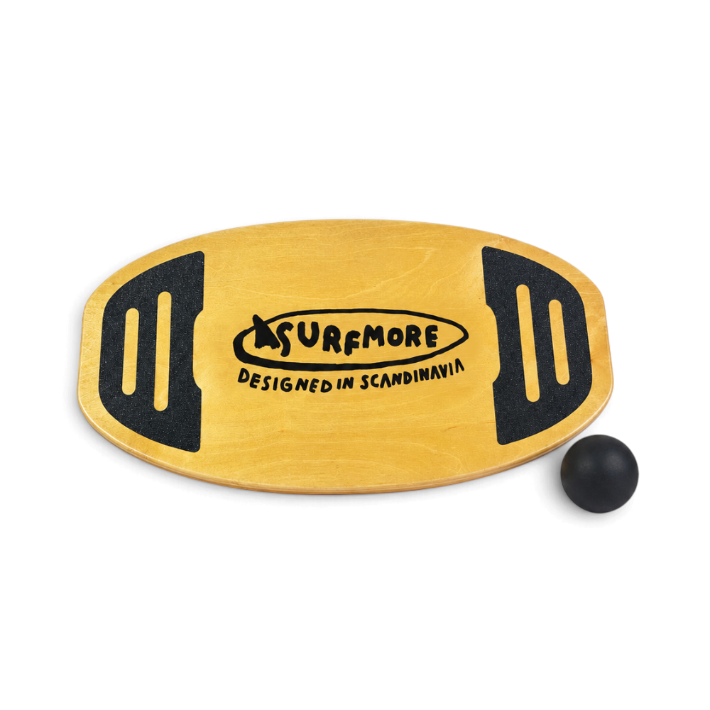 SURFMORE Flow Balanceboard Med Sort Bold