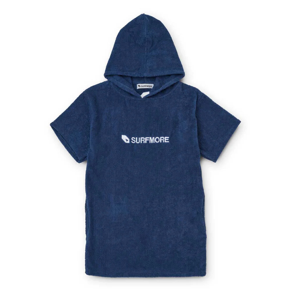 SURFMORE Kids badeponcho til børn - Navy