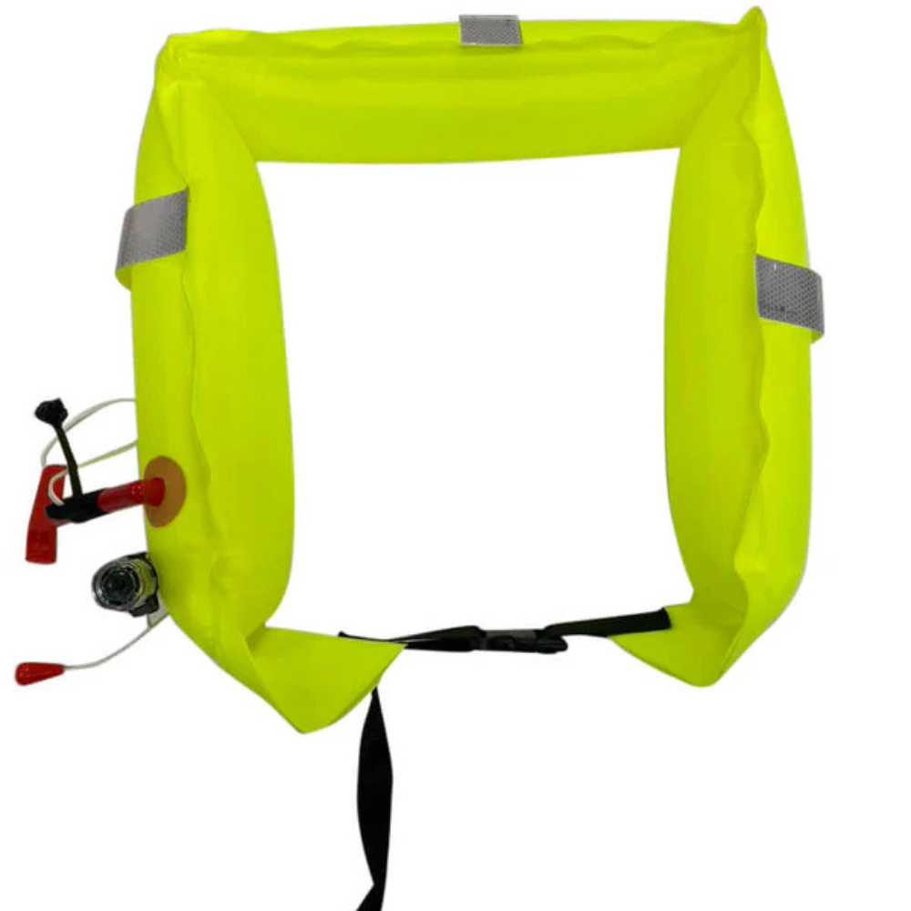 SURFMORE Oppustelig Redningsvest inkl. 16g patron