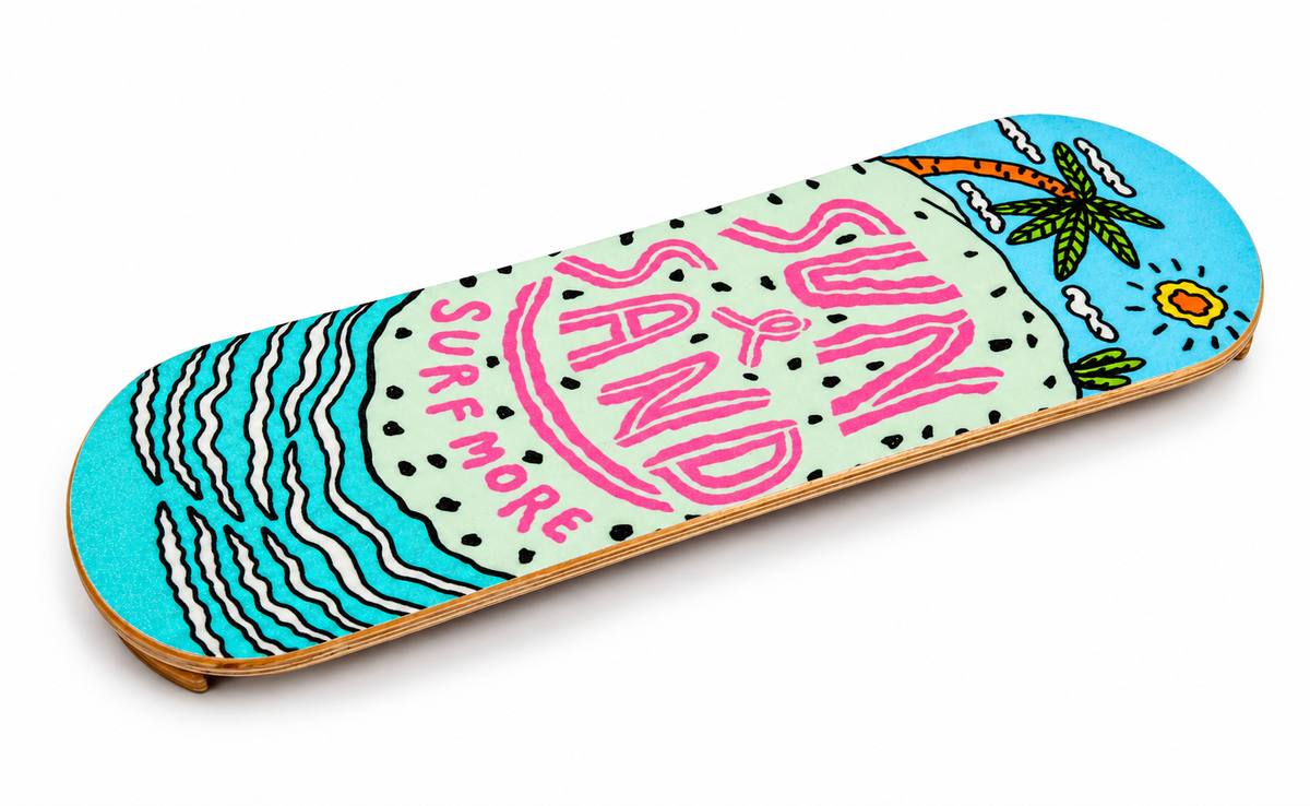 SURFMORE Balanceboard - Sun & Sand