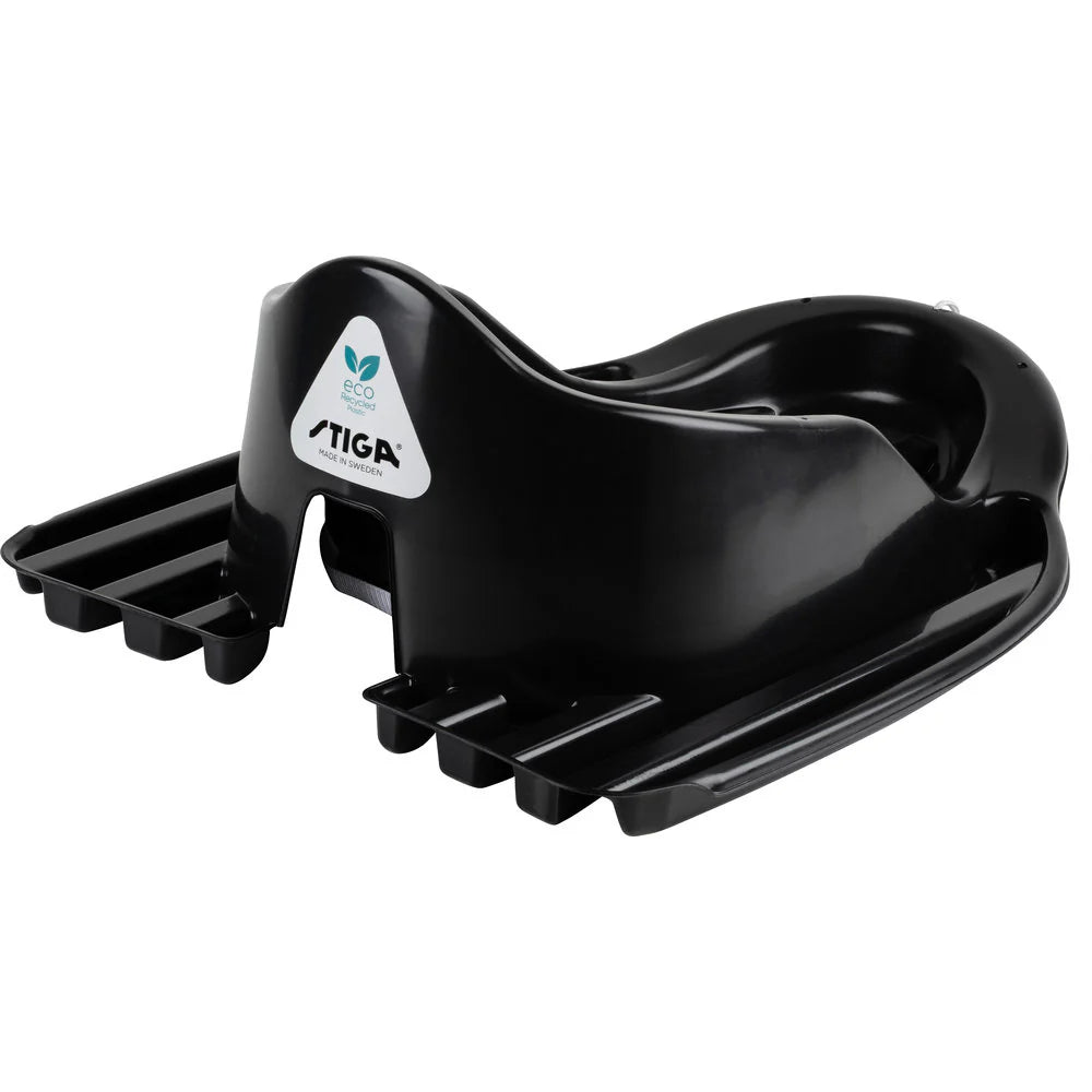 STIGA Cruiser Babykælk med sele ECO - Sort