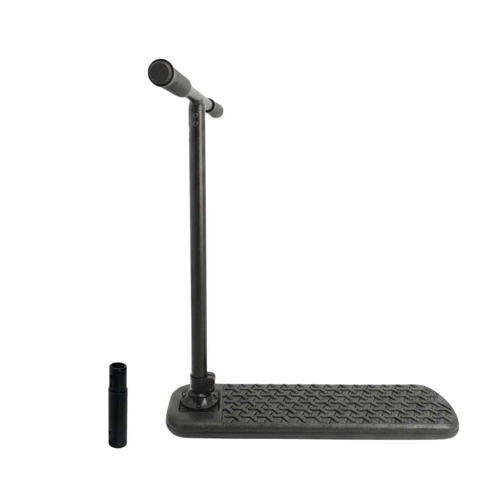 Cruze Pro Trampolin Løbehjul - Sort - Fra siden