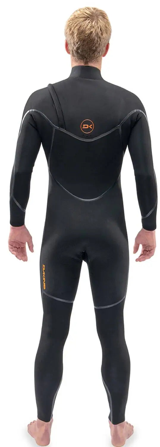 Dakine Cyclone Chest-Zip Full Suit Våtdräkt (4/3 mm) - Liten - Svart