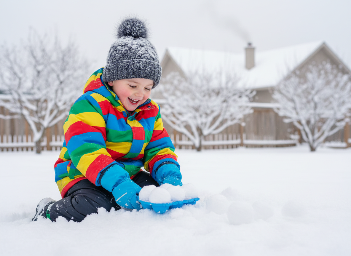 Snöbollsformer 5 - Blå