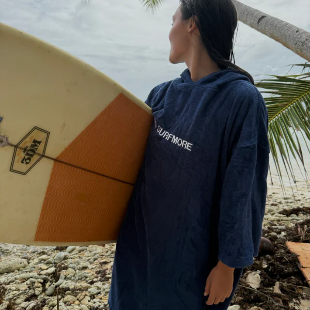 SURFMORE badeponcho navy