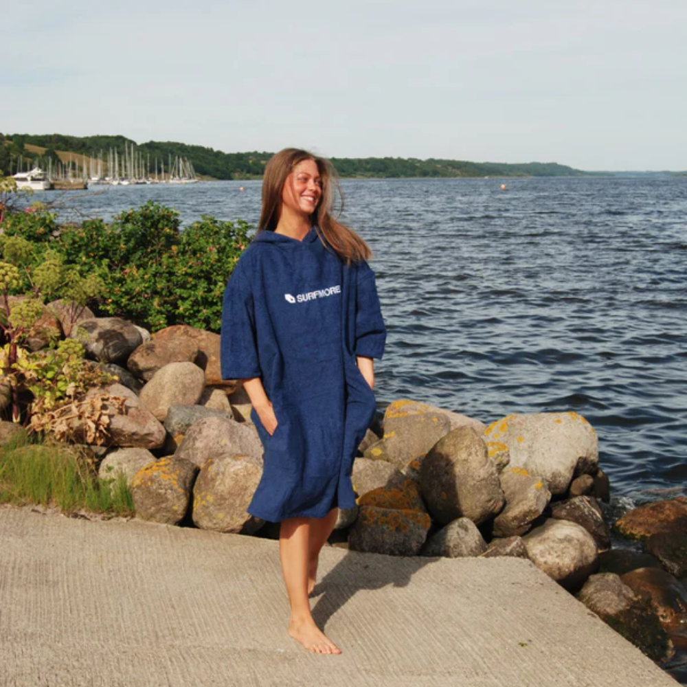 SURFMORE badeponcho navy