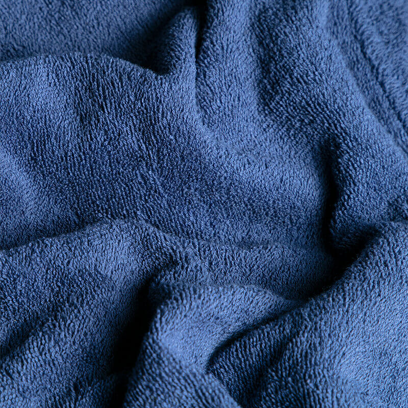 SURFMORE badeponcho til voksne - Bomuld - Navy