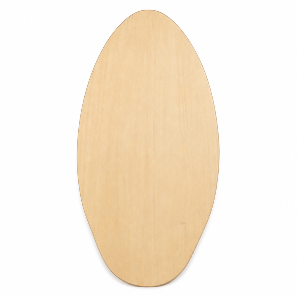 SURFMORE Classic Skimboard i træ - Bagside