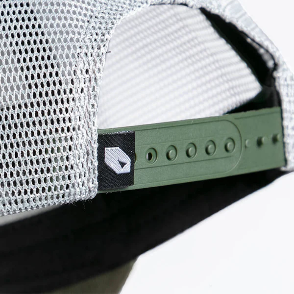 Surfmore cap grøn bagfra