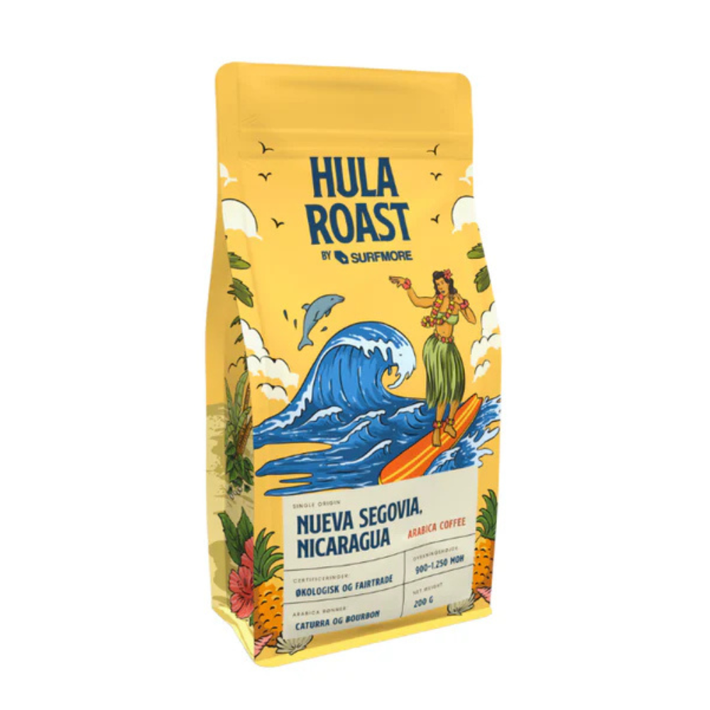SURFMORE Hula Roast Kaffe (200g) - Hele bønner