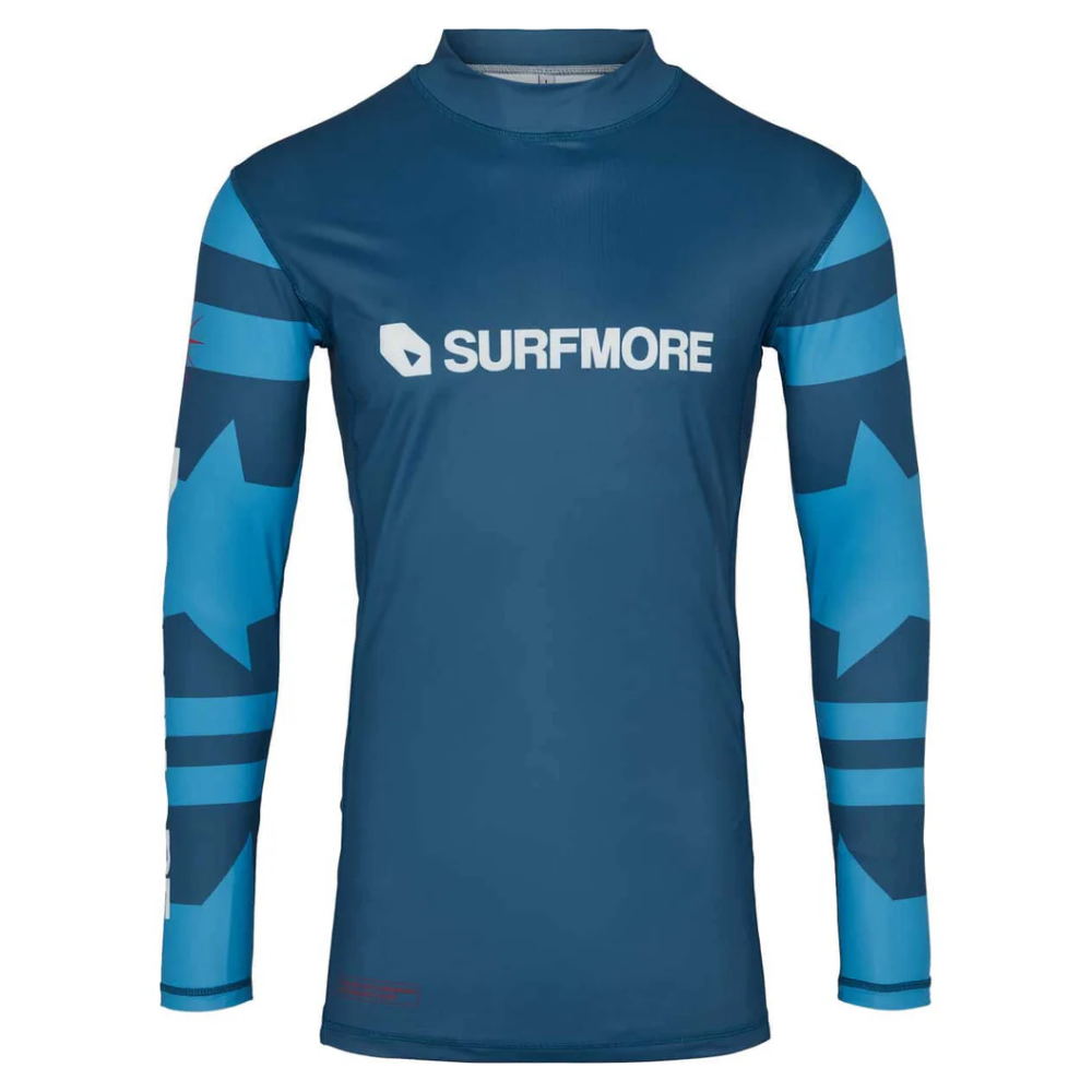 Surfmore lycra trøje blaa
