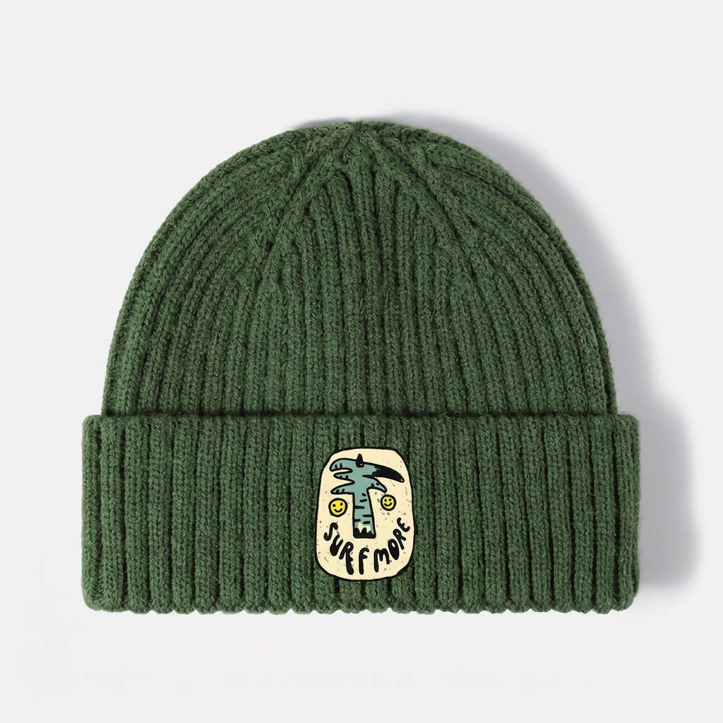 SURFMORE Ocean Beanie i grøn