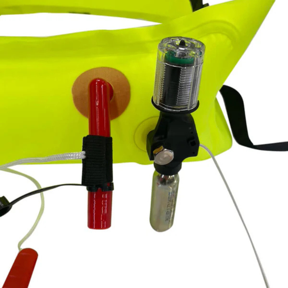 SURFMORE Oppustelig Redningsvest inkl. 16g patron