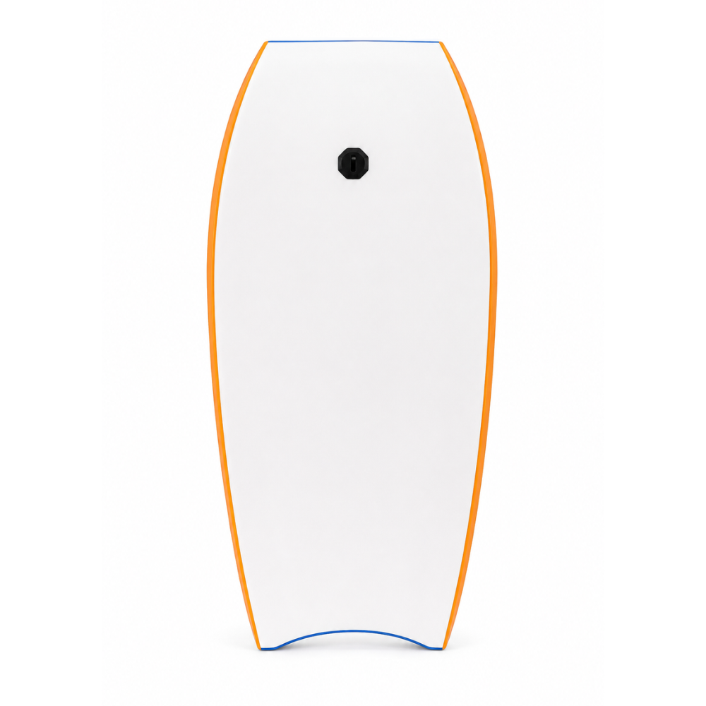 SURFMORE Ride Bodyboard 41" Inkl. Leash - Bagside i hvid