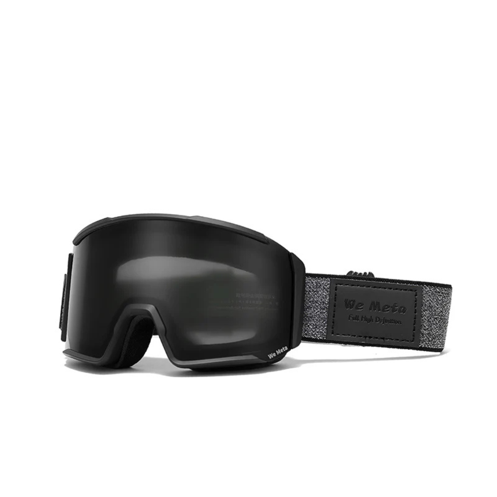 We Meta skibriller - Sort m/ sort linse